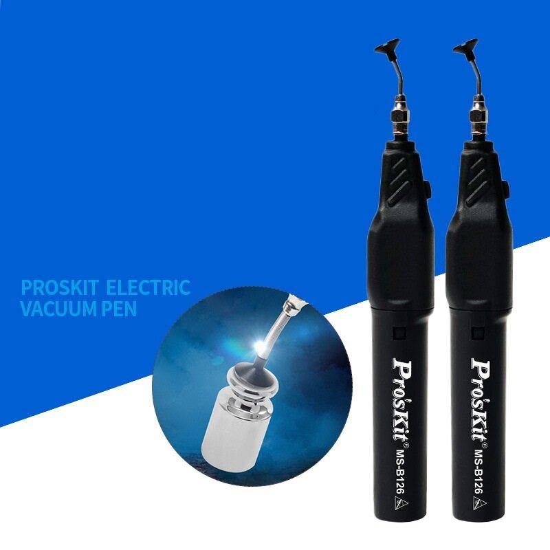 Pro'sKit MS-B126 Electric Anti-static Suction Pen Industrial Grade Picker Electronic Parts SMD IC Chip Automatic Vacuum Chuck