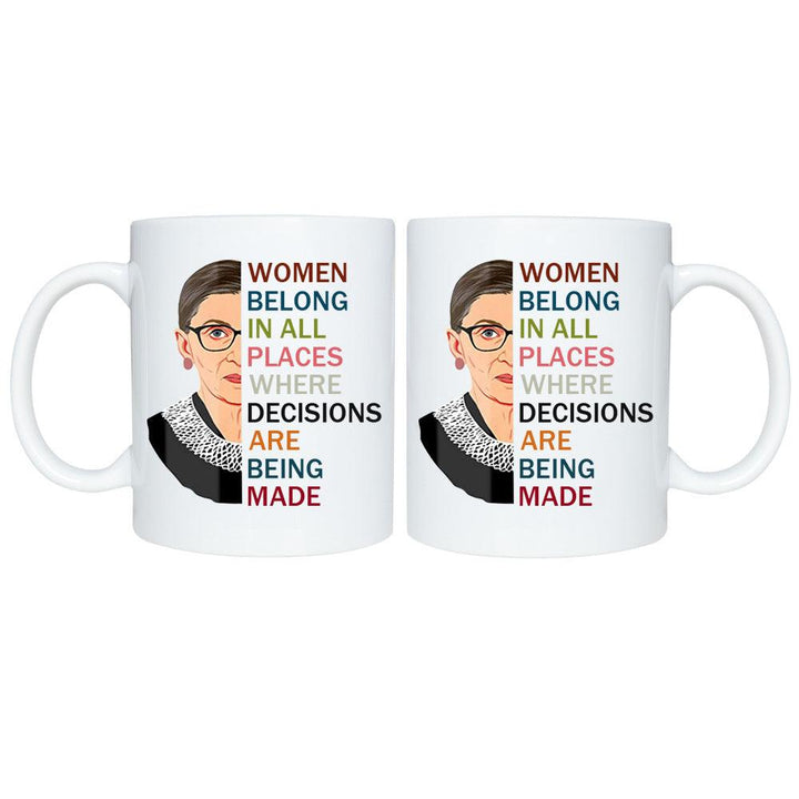 Ruth Bader Ginsburg Ceramic Mug