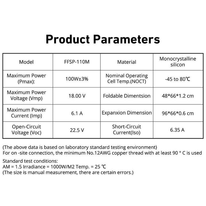 Portable Foldable Solar Panel Kit 80W-300W with Controller