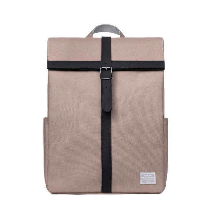 Backpack women's solid color computer bag simple