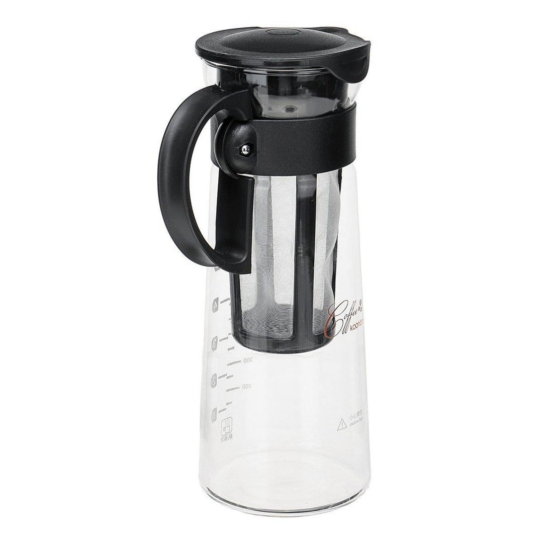 1000ML Cold Brew Iced Coffee Maker Airtight Seal Tea Pot Kettle With Filter And Handle