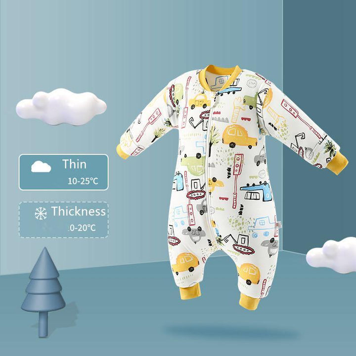 Baby Sleepsacks Cartoon Pattern Baby Sleeping Bag Carriage Sack for Newborn Split Leg - MRSLM