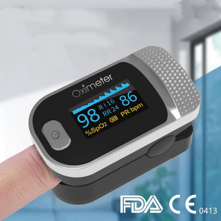 Essential Pulse Oximeter - Portable Oxygen Saturation and Pulse Rate Monitor