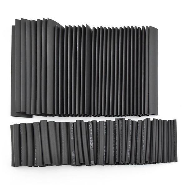 DANIU 127pcs 7Sizes Polyolefin Halogen-Free Heat Shrink Tubing Tube Sleeving Kit - MRSLM