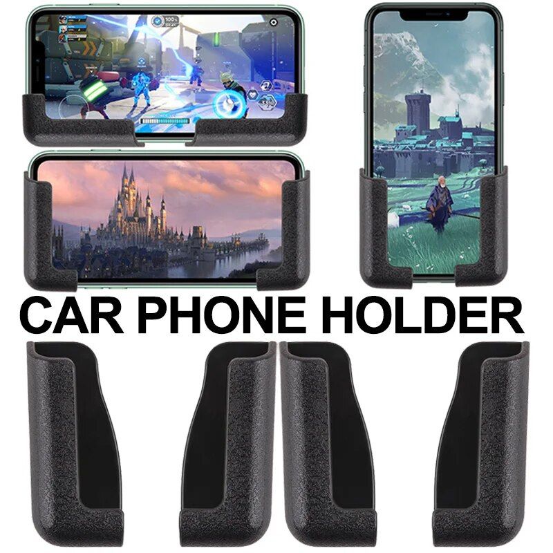 Compact Universal Car Phone Holder ‚Äì Versatile Mount for All Smartphones