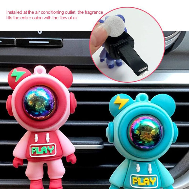 Astronaut Car Air Freshener Clip