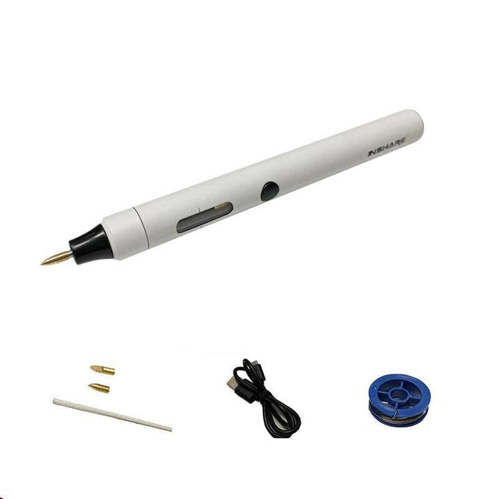 USB Charging Soldering Iron Quick Heating Portabl Wireless Electronic Maintenance Welding Tool Batteri Solder Iron Tool Kit - MRSLM