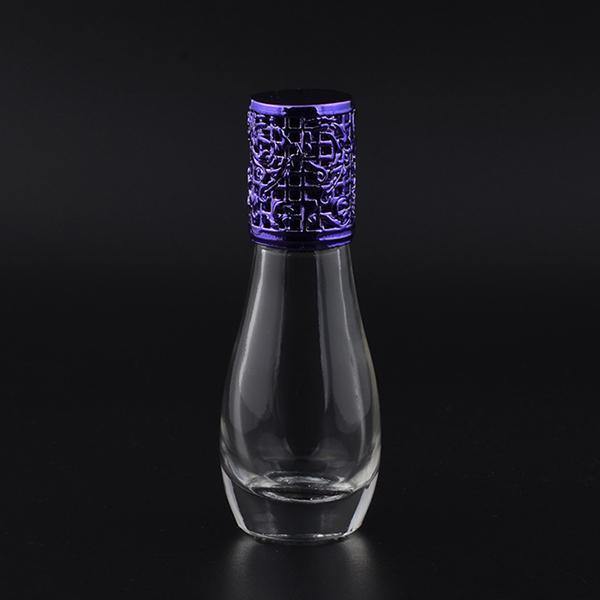 12ml Empty Perfume Bottle Metal Roller Ball Glass Bowling Shape Bottles Refillable Container