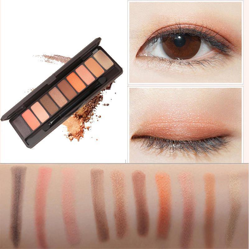 10 Colors Eye Shadow Palette Set Glitter Shimmer Long Lasting Waterproof