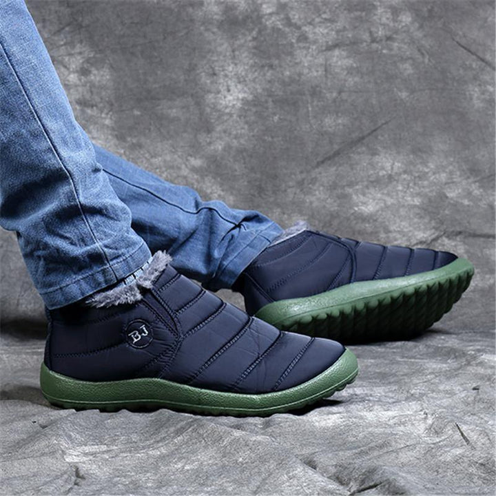 Men Winter Cotton Warm Lined Casual Outdoor Snow Boots