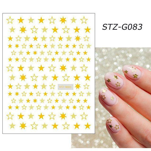 3D Nail Art Stickers Rose Cupid Eros Love Lip Adhesive Valentine's Day Stickers