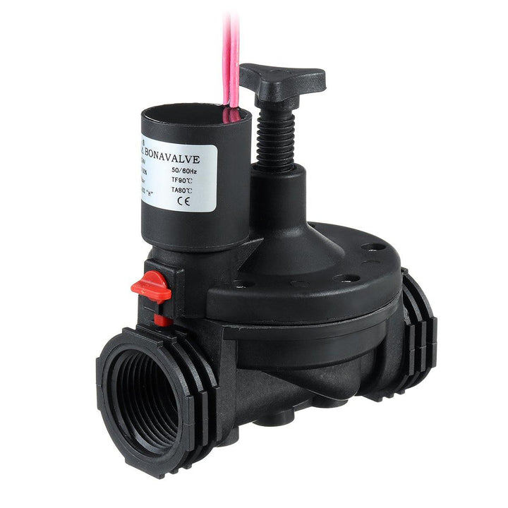 3/4 Inch  AC 12/24V Industrial Water Irrigation Valve 24V AC Solenoid Valves Garden Controller