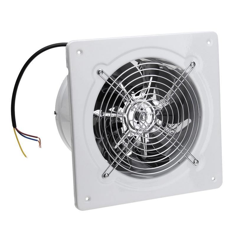 110/220V 40W 2800r/min 6inch Exhaust Fan Wall Mounted Blower Bathroom Kitchen Air Vent Ventilation Extractor