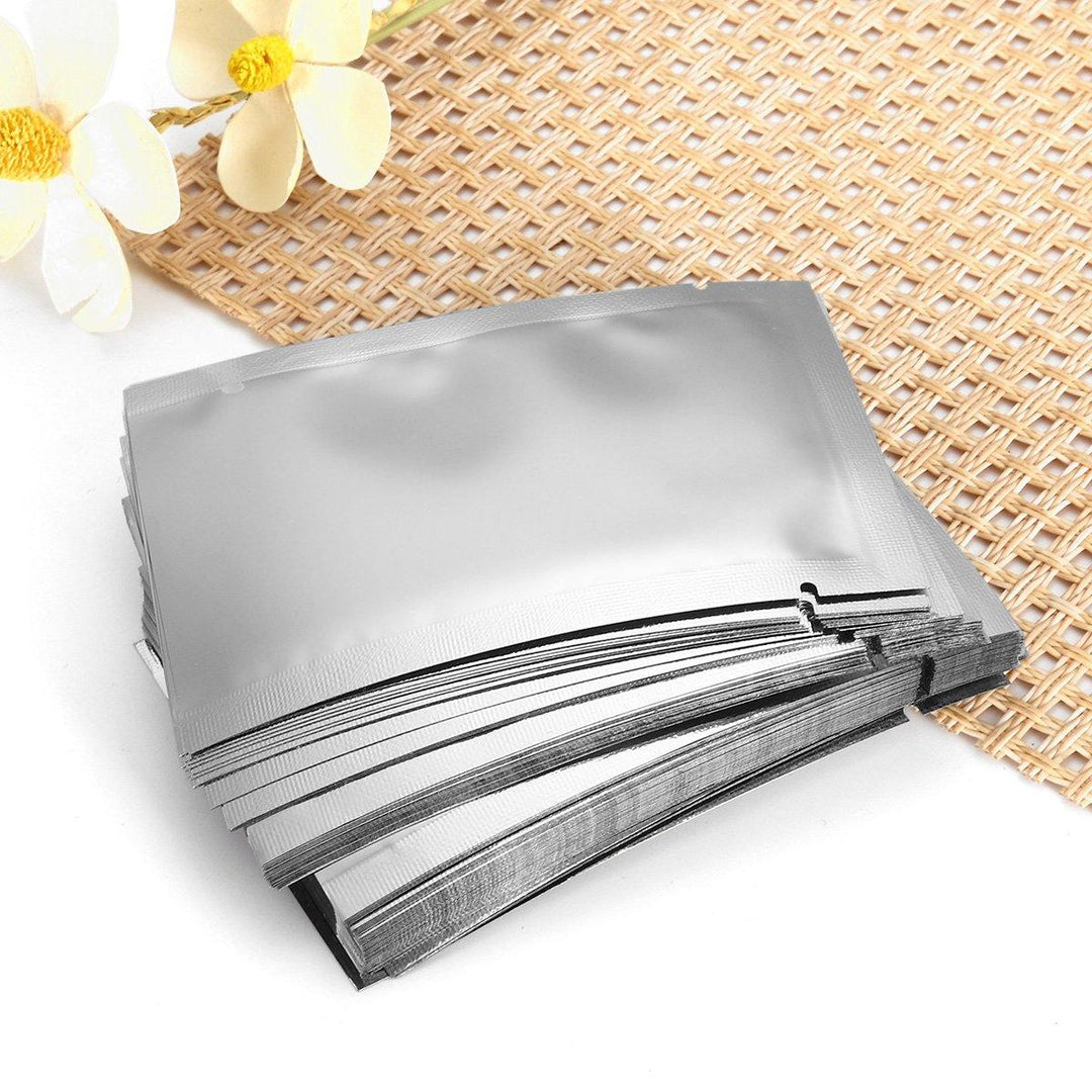 100Pcs/Set Aluminum Foil Mylar Bag Vacuum Sealer Food Storage Package Pouch Vacuum Sealing Bag