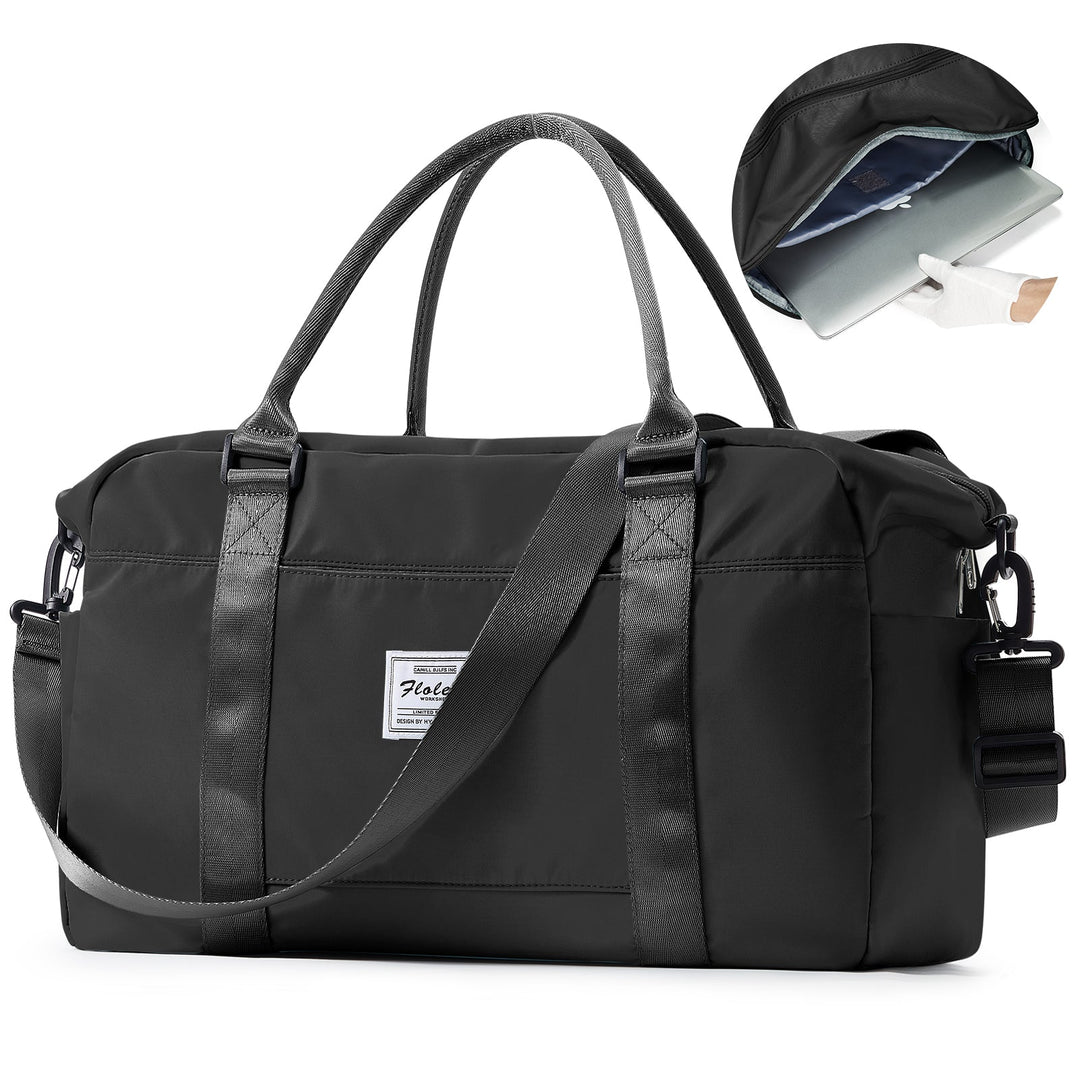 Stylish Weekender Travel Bag for Women - 18.5x8.6x14.56 in