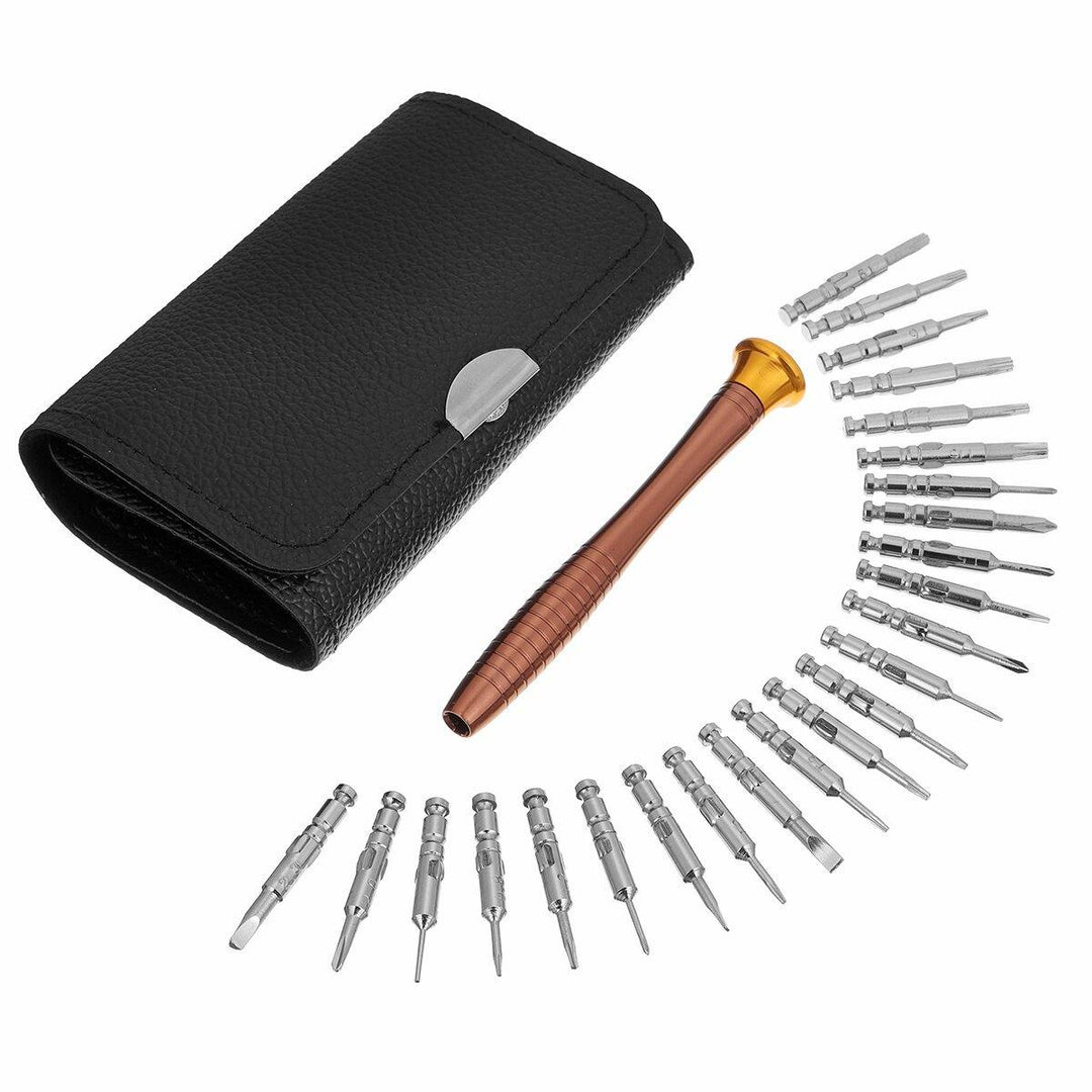 25Pcs Multi-purpose Precision Screwdriver DIY Screw Driver Repairtools - MRSLM