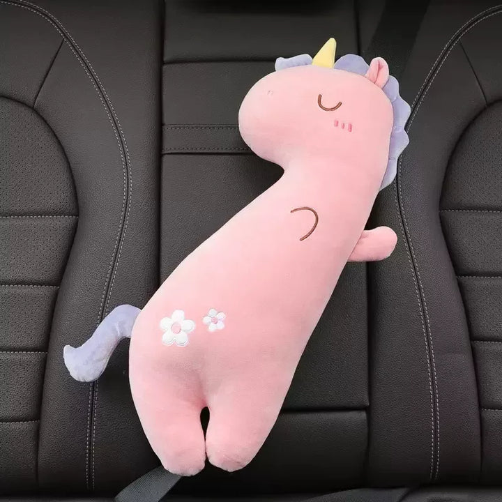 Unicorn Cat Kids Car Safety Belt Cushion