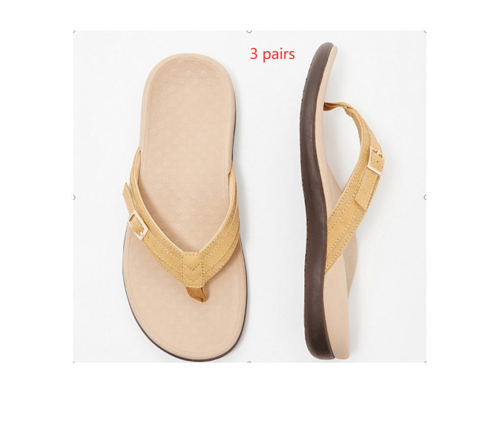 Flat casual flip-flop sandals women