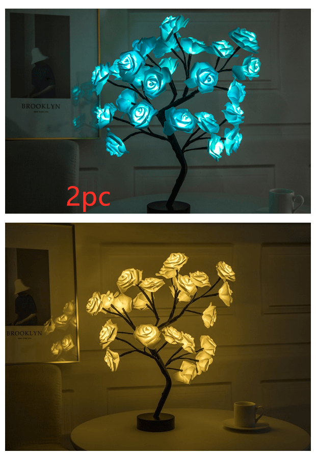 Rose Flower Tree LED Lamp - MRSLM