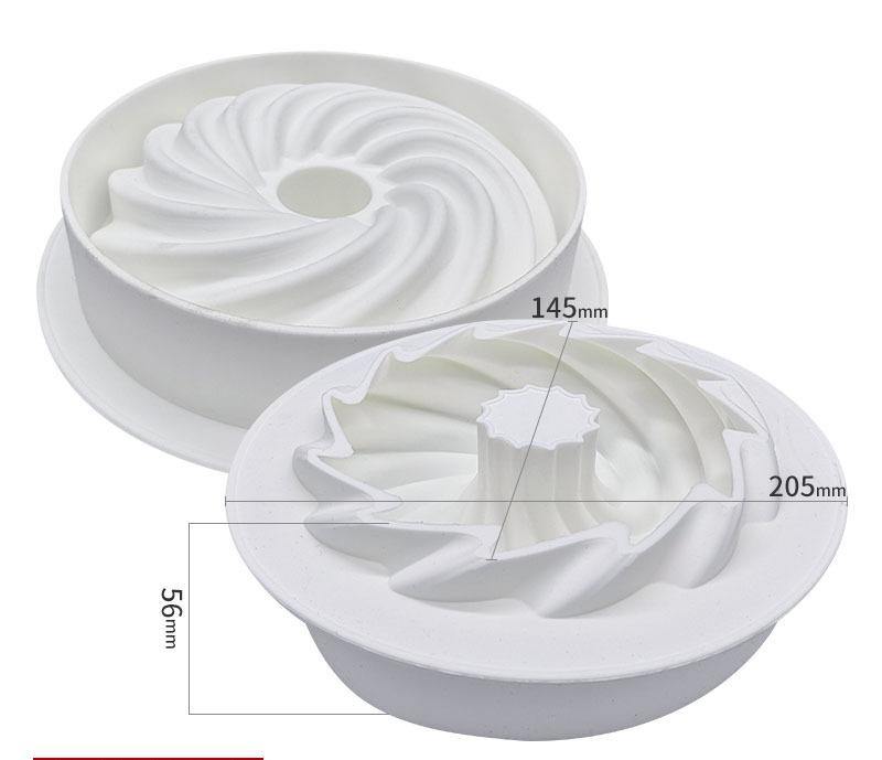 Cake Mold for Baking Dessert Mousse Silicone 3D Mould Silikonowe Moule Pastry Chocolate Pan Fondant Bakeware - MRSLM