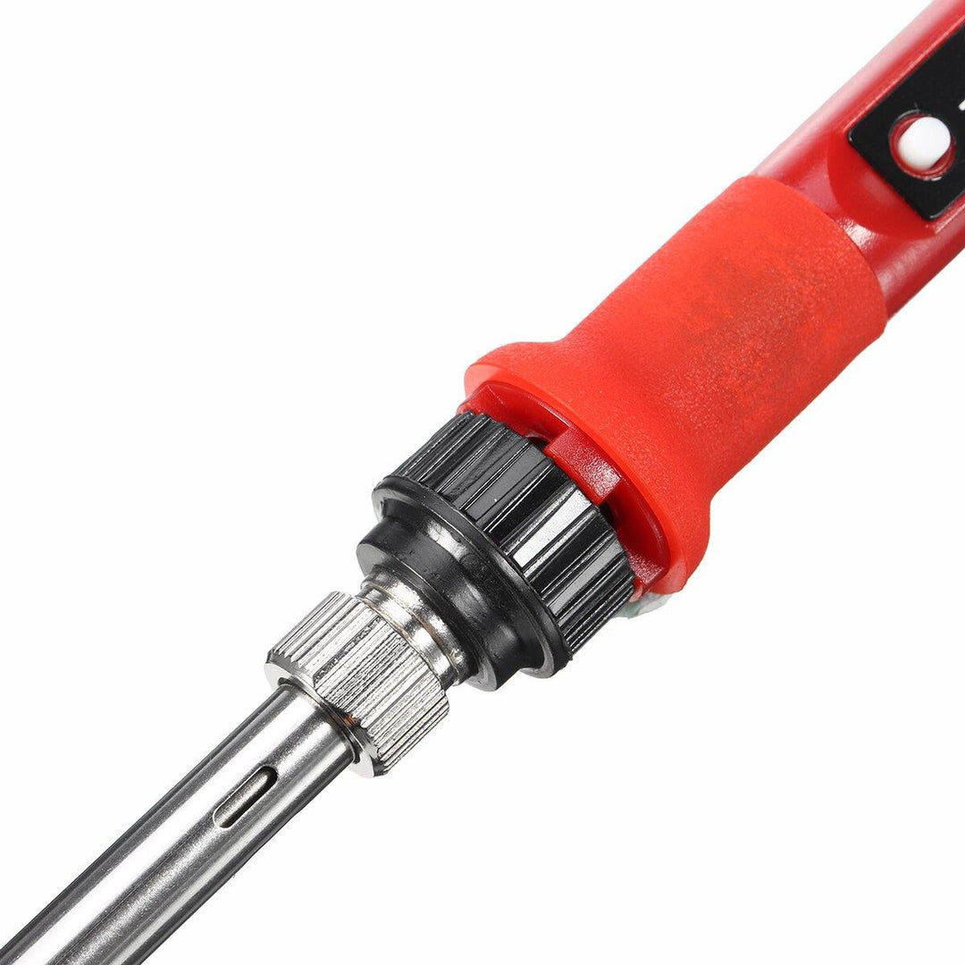 80W Soldering Iron LCD Digital Electric Welding Tools Solder Wire Tweezers Hand