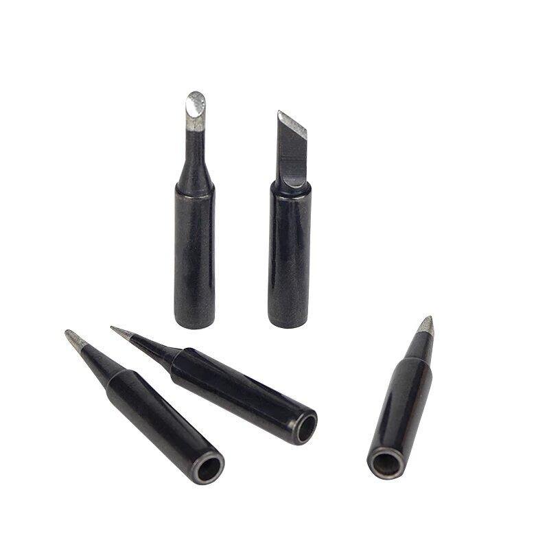 JCD 5Pcs 60W/80W Lead Soldering Iron Tips Replacement for Soldering Repair Station and Soldering Iron Kit