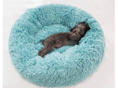 Round Long Hairy Autumn And Winter Nest Pad Cat Mattress