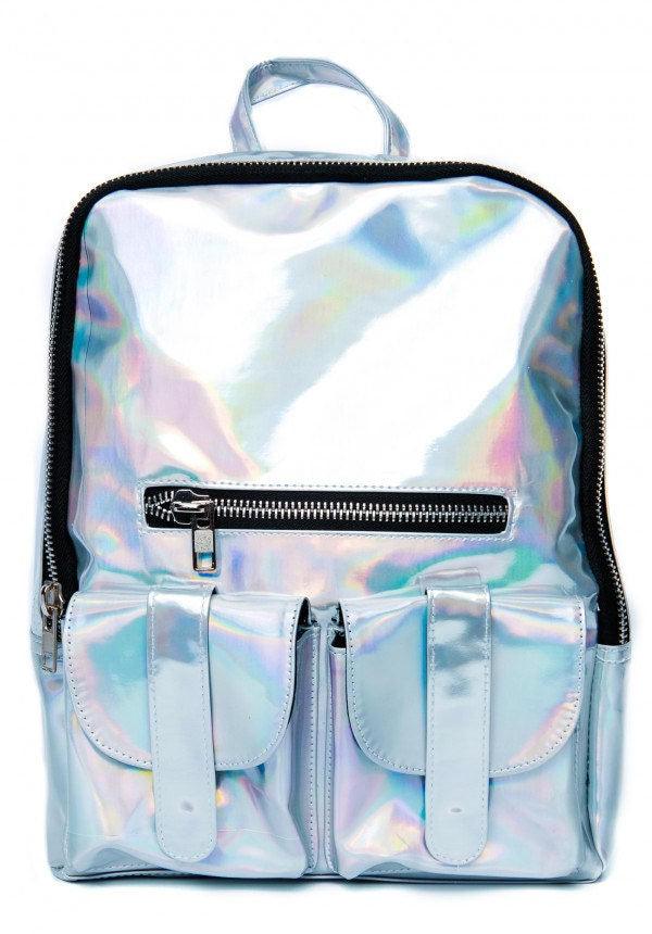 Laser bag dead fly shoulder bag Harajuku personality backpack