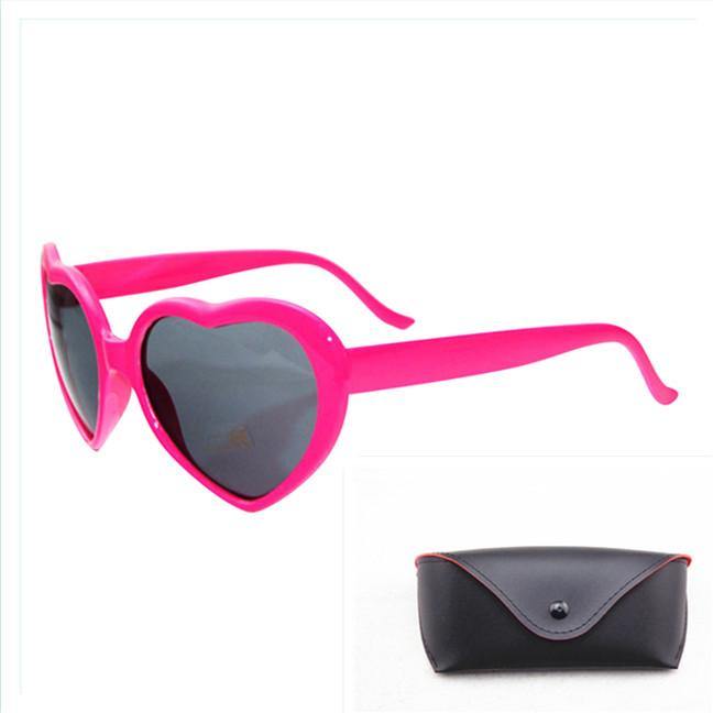 Heart-shaped Lights Become Love Special Effects Glasses Love Glasses Glasses Fashion Sunglasses - MRSLM