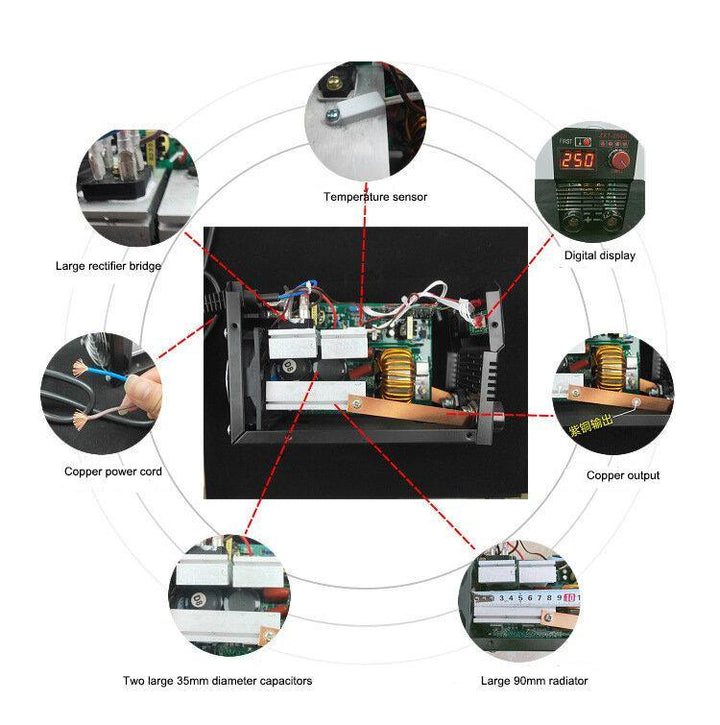 Inverter Welding Portable Household 250B Welding Machine DC Welding Machine