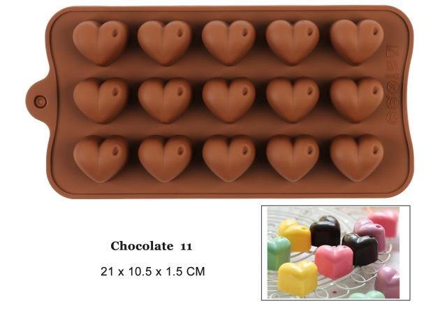 Silicone Chocolate Mold 29 Shapes Chocolate Baking Tools Non-stick Silicone Cake Mold - MRSLM