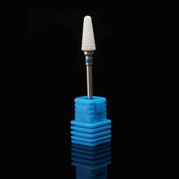 3/32" Ceramic Nail Drill Bit Pedicure Manicure Tool Sanding File Polish Gel Remover