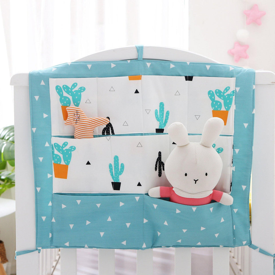 Baby Crib Bedside Hanging Multifunction Storage Bag - MRSLM