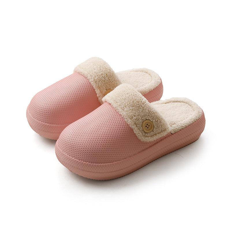 Home Household Couple Non-slip Cotton Slippers