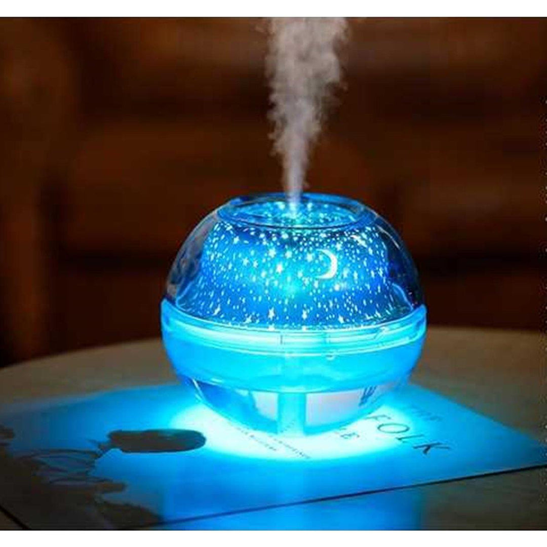 500ml LED Ultrasonic Essential Oil Humidifier