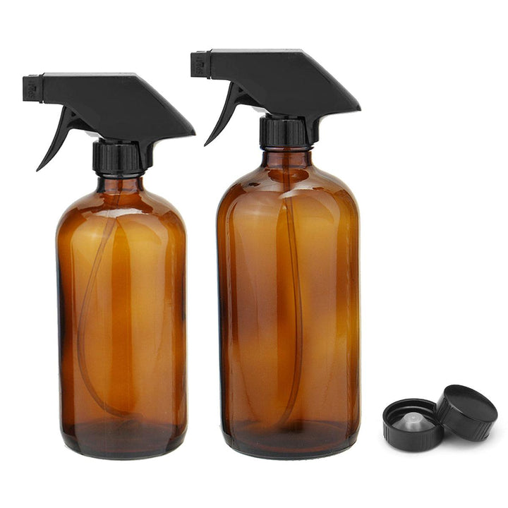 250/500ML Amber Glass Spray Bottles Sprayer Trigger