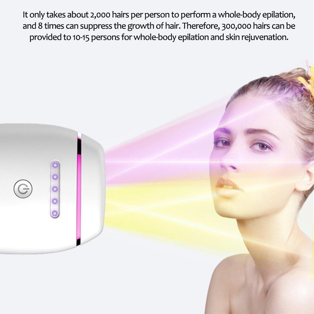 300000 Flashing IPL Painless Epilator Electric Body Hair Removal Epilator 5 Gears Energy Regulation US Plug / EU Plug Beauty Machine