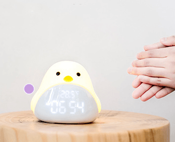 Time Bird Multi-functional Electronic Smart Clock (Yellow Usb)