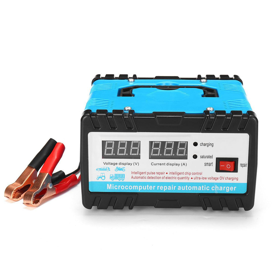 12V/24V Smart Battery Charging Equipment Automobile Motorcycle Universal Electric Car Battery Charger