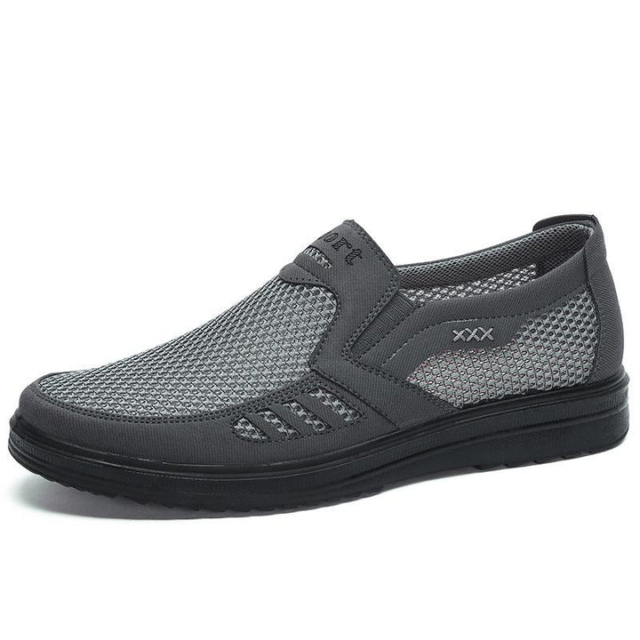 Lightweight casual soft sole senior dad shoes