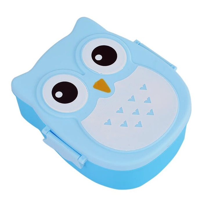 Microwave Cartoon Owl Lunch Box: Fun & Functional Food Storage for Kids