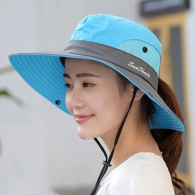 Outdoor sunshade hat couple fisherman's hat