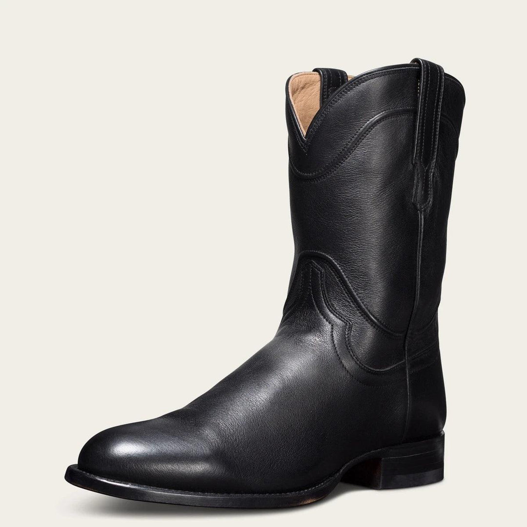 Men's Short Boots Mid-tube Sleeve Low-heel Boots