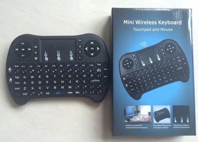 Private Mode I8 Flying Squirrel Smart Touch Game USB2.4G Full Keyboard TV Brain Wireless Remote Control - MRSLM