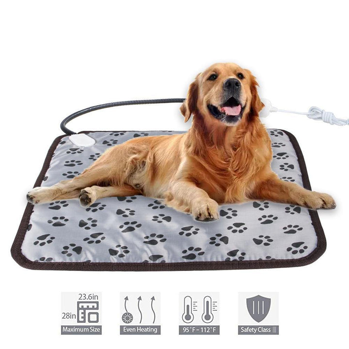 Pet Electric Heating Blanket Anti-Scratch Heating Mat Sleeping Bed Autumn Winter