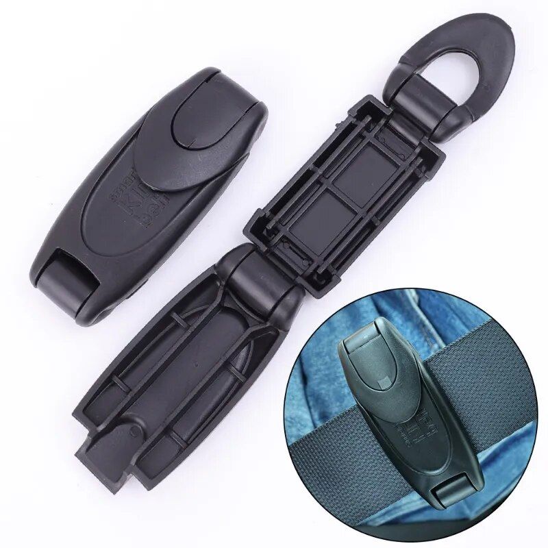 Comfort Car Seat Belt Adjuster Clip ‚Äì Safe & Cozy Ride for Everyone