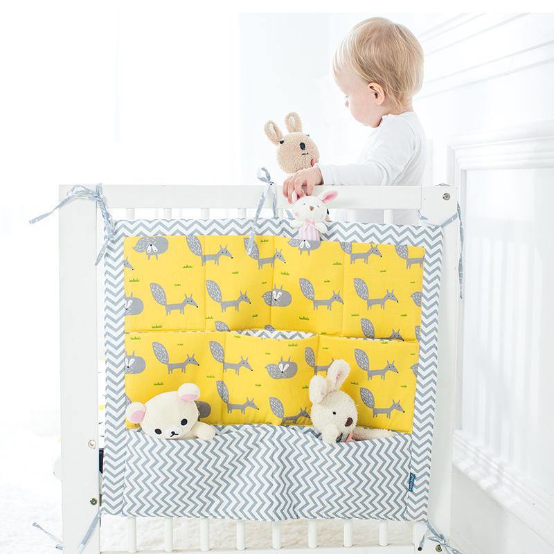 Baby Crib Bedside Hanging Multifunction Storage Bag - MRSLM