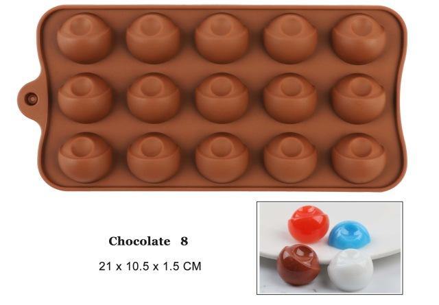 Silicone Chocolate Mold 29 Shapes Chocolate Baking Tools Non-stick Silicone Cake Mold - MRSLM