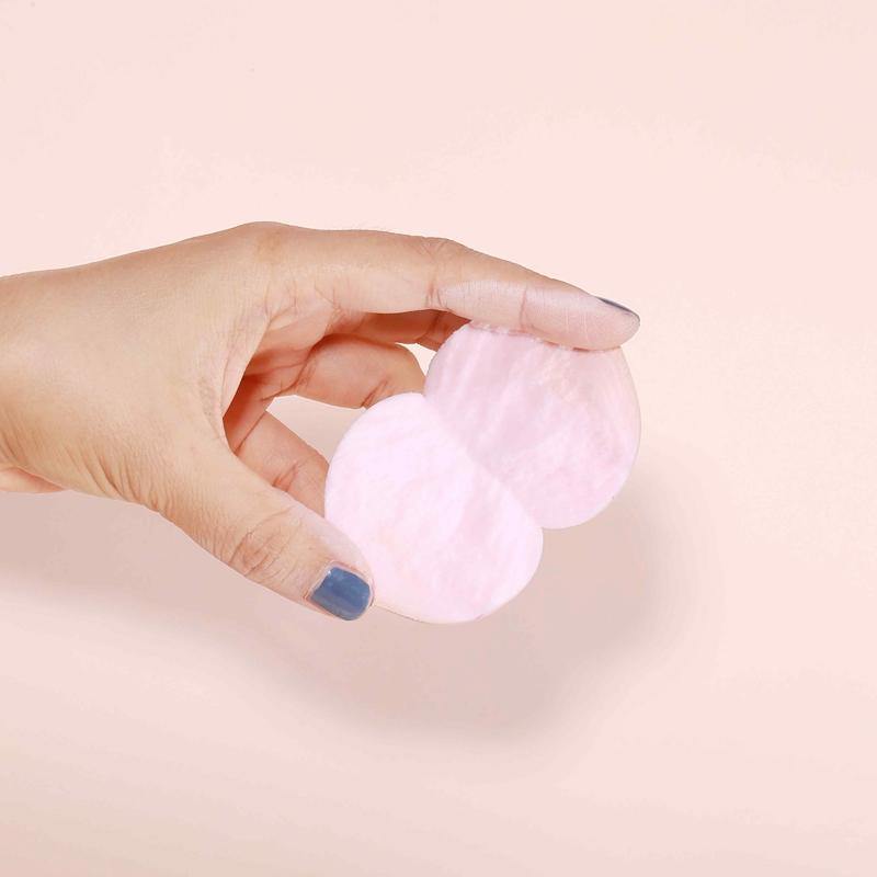 3PCS/SET makeup puff  sponge by WODWOD pink color peach shape with smile printing wet dry use maekup water drop sponge (#1)