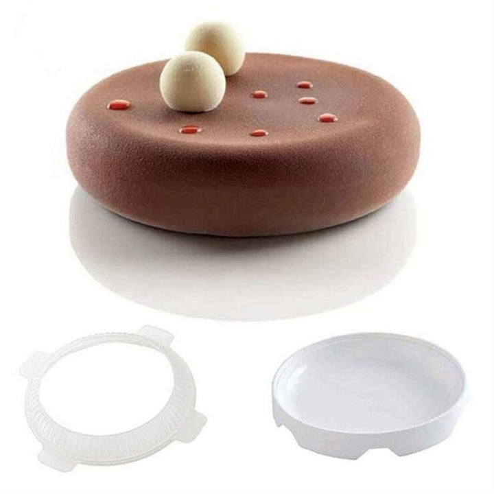 Cake Mold for Baking Dessert Mousse Silicone 3D Mould Silikonowe Moule Pastry Chocolate Pan Fondant Bakeware - MRSLM